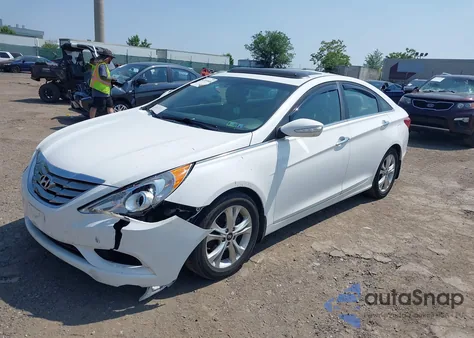 2013 Hyundai Sonata Limited from USA, damaged, VIN 5NPEC4AC1DH631295